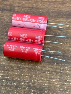 35V4700UF 4700UF35V 进口红袍音频电解电容发烧18*40