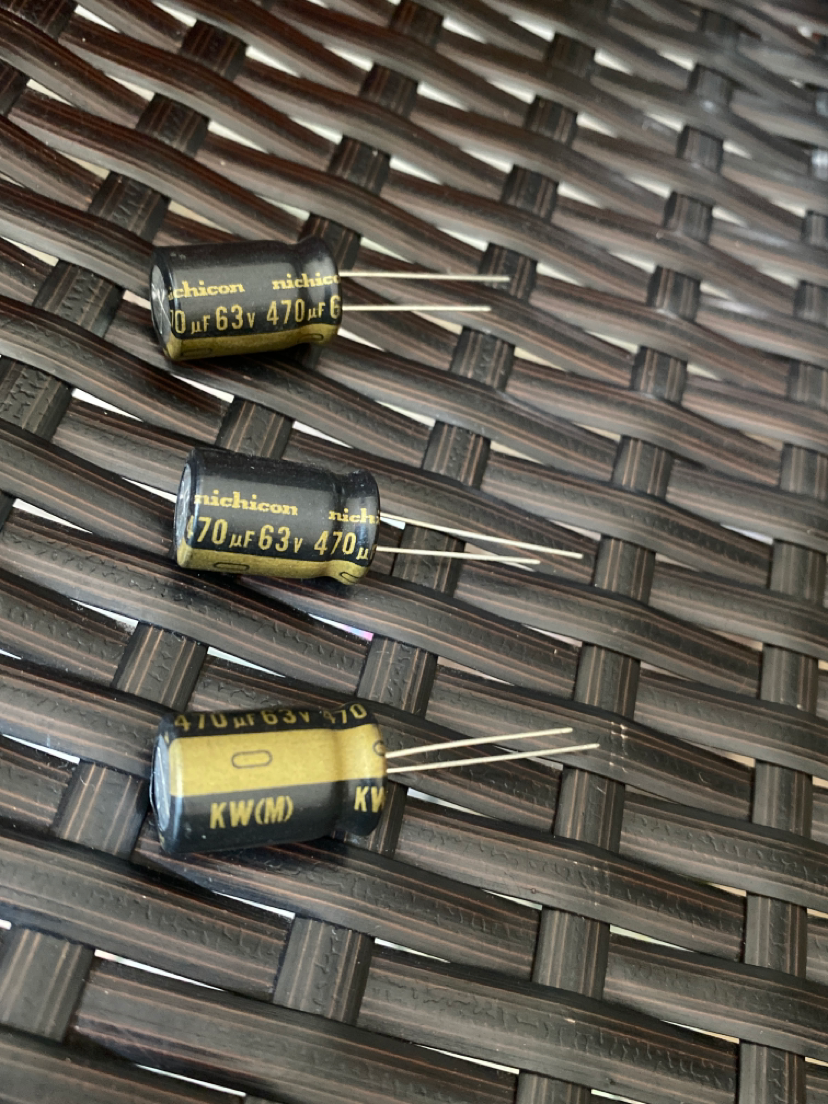 63V470UF尼吉康KW发烧电容13*20