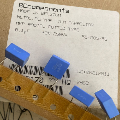 250V0.1UF/104/100NF薄膜电容BC