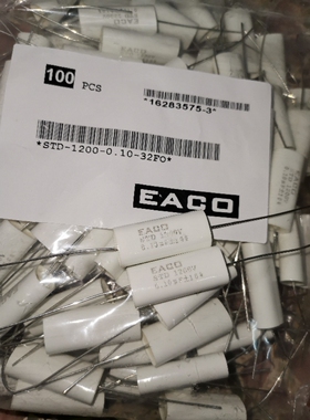 进口EACO轴向 薄膜电容器 1200V 104 0.1UF 100NF IGBT无感吸收