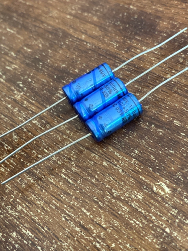 40V100UF轴向音频发烧电容器