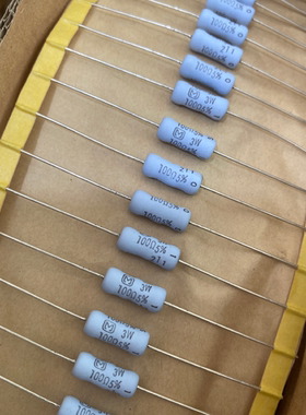 3W100R,3W100欧 松下铜脚写字发烧电阻