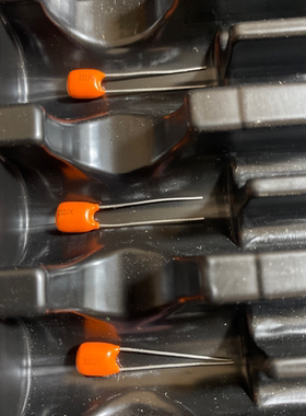 NIS/ NISSEI 日精 100V 332/3300PF/3300P 橙色APS音频薄膜电容器