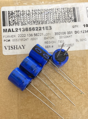 MAL213656221E3 220UF25V 发烧电容VISHAY-BC KO136 10*12