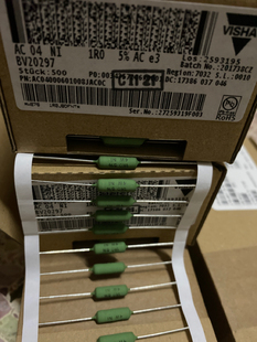 进口VISHAY-BC电阻 4W 1R 1欧 1HM AC04 发烧绕线电阻器