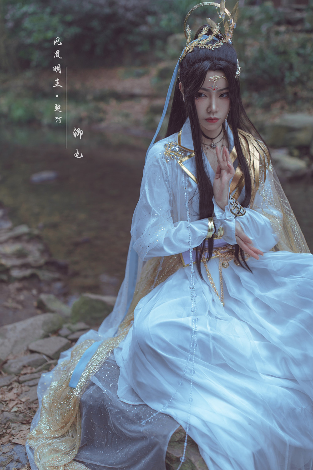 【绝版下架】提灯映桃花凤凰明王楚河cos服