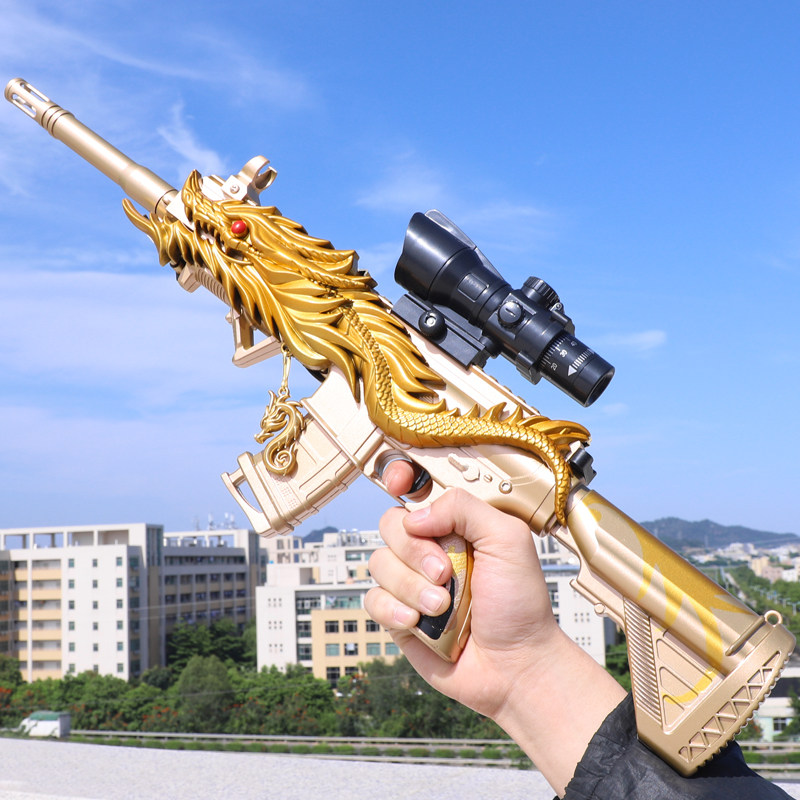 五爪金龙m416电动连发软弹枪玩具枪大号男孩仿真突击步枪儿童玩具