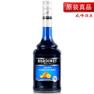 蓝柑酒 必得利蓝香橙蓝橙力娇酒700ml 鸡尾酒 洋酒 法国 Bardinet