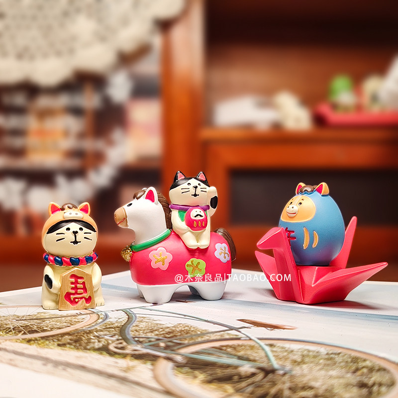 心之所向马不停蹄创意卡通猫咪桌面摆件可爱动物公仔装饰品摆设,家居饰品,桌面摆件,淘宝优惠券,粉丝福利购,淘宝优惠卷