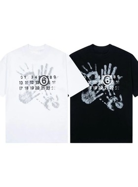 2025 new loose digital printed short sleeved T-shirt