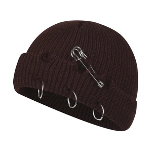 Winter brimless hat fashionable knitted hat