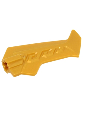 LEGO乐高 珍珠金色76919 6342592带轴孔 大刀  大剑 武器配件