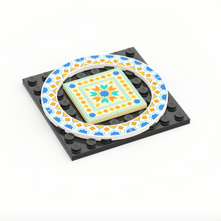 LEGO乐高 3068pb2562 14719pb010 27507pb17 3069地板印刷光面