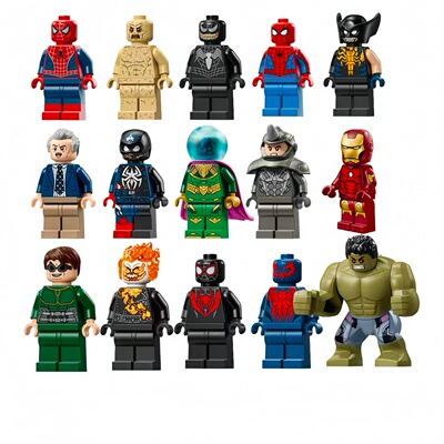 乐高 漫威超级英雄人仔 76335 76336 76337 76342 76343 76344