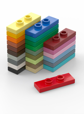 LEGO乐高 34103 三转二特殊板 黑6199908 浅灰6211969 中蓝浅粉深