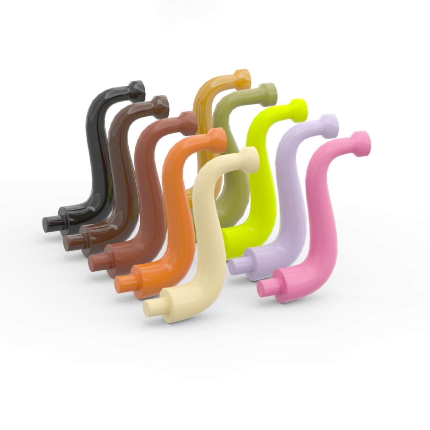 LEGO乐高4389280497动物尾巴