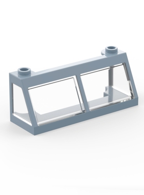 乐高LEGO 沙蓝色31592 6253475 2x6x2挡风玻璃窗框 可搭配13756