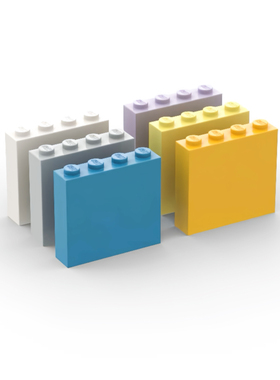 乐高LEGO 49311 1x4x3 基础砖 白色 米色 浅灰色