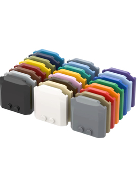 乐高 LEGO 45677 4x4汽车盖板楔形件 橙色 绿色