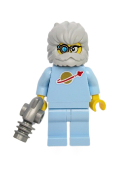 乐高LEGO人仔身体 浅蓝色宇航员 2025 BAM 无氧气瓶 太空人