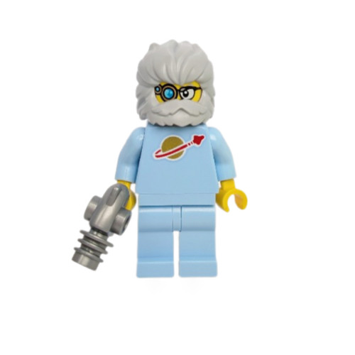 乐高LEGO人仔浅蓝色宇航员
