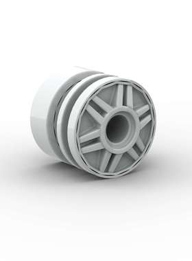 乐高LEGO 浅灰色 55981 4299119 6109684 18mmx14mm 轮毂