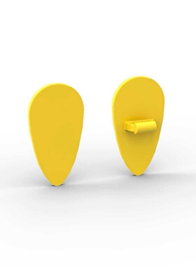 乐高LEGO零件 黄色2586 258601 6426171人仔水滴形盾牌  手持