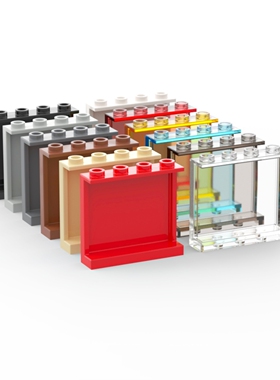 乐高LEGO 4215 35323 60581 87543 1x4x3壁板 黑白米棕透明茶色