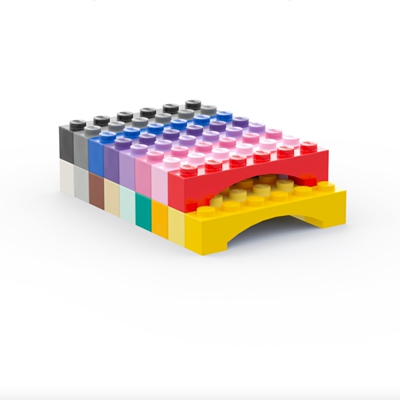 乐高LEGO929501x6拱形砖