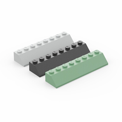 乐高LEGO44452x8斜坡面砖