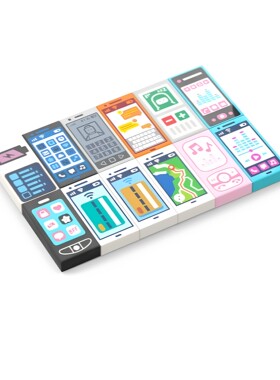 黑色乐高LEGO3069手机印刷光面