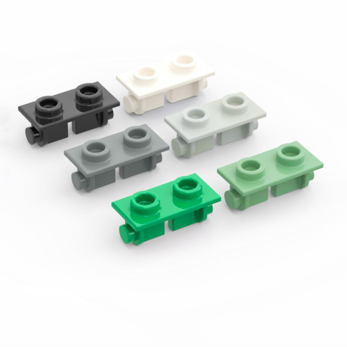 铰链顶板浅灰色乐高3938零件