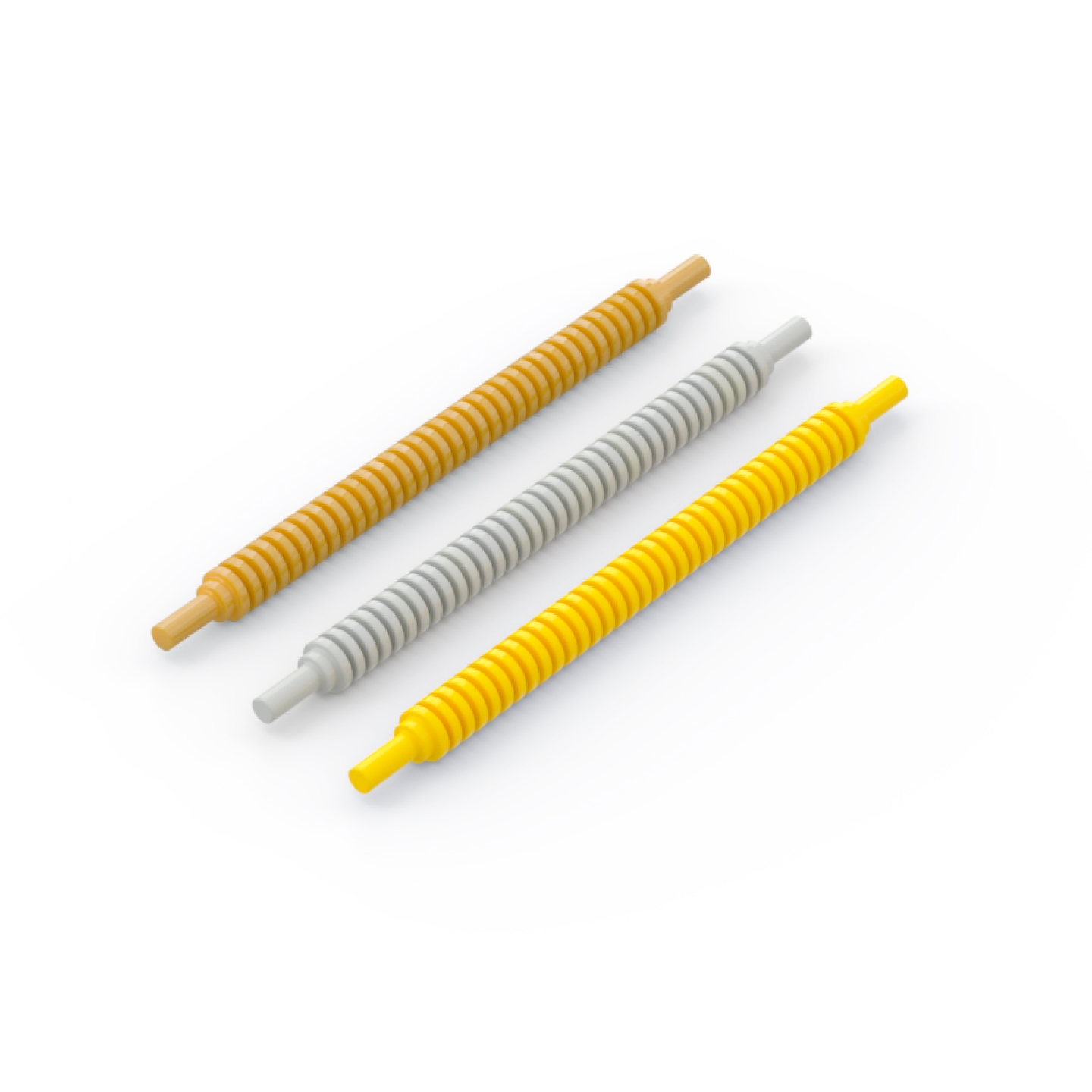 乐高黄色143011x12螺纹软轴