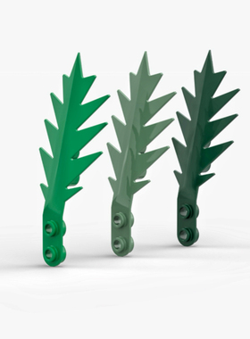 LEGO乐高 6148植物 棕榈树叶 绿4258459 深绿6420219 沙绿6491215