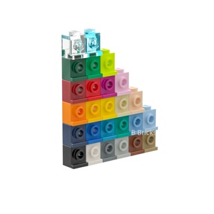 LEGO乐高 4070 30069 35388 1x1侧凸点砖 深灰浅灰黑白红黄蓝绿棕