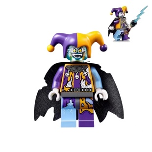 乐高LEGO 未来骑士团nex087小丑 杰斯特罗 含闪电权杖70352 70356