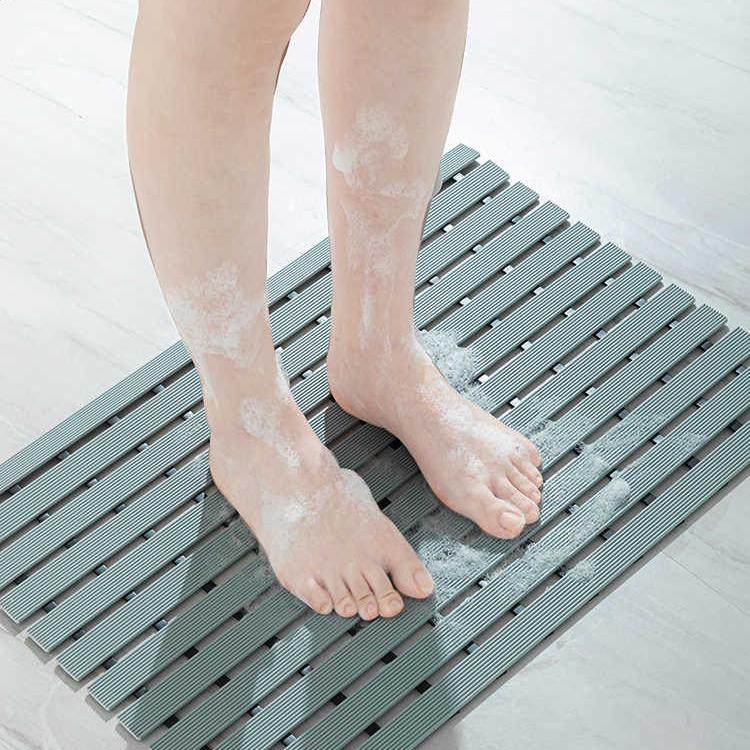 日本TPE浴室防滑垫淋浴房卫生间洗澡垫子儿童防摔脚垫环保按摩地
