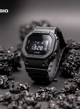 【明星同款】casio旗舰店DW-5600UBB小方块男女手表卡西欧G-SHOCK