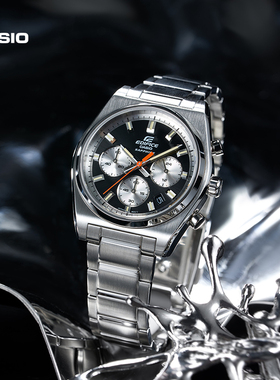 卡西欧旗舰店EFB-730D商务休闲蓝宝石玻璃镜面手表石英男 EDIFICE