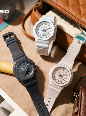 卡西欧官方旗舰店GMA-P2110金属环八角运动防震防水手表女G-SHOCK