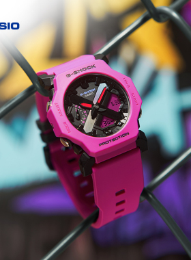 【礼物】卡西欧旗舰店GA-2300多巴胺色彩学生运动手表男女士CASIO