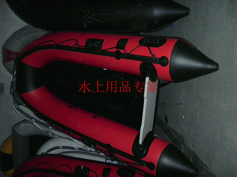 现货促销3.3米冲锋舟钓鱼船 充气艇铝合金船底/4-5人皮筏子