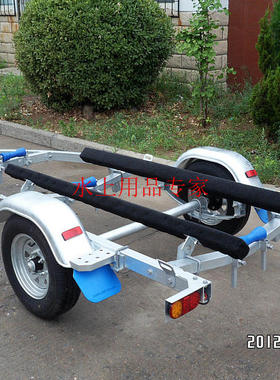 橡皮艇 冲锋舟 机动 艇拖车 玻璃钢艇 RIB艇摩托艇 3米拖车