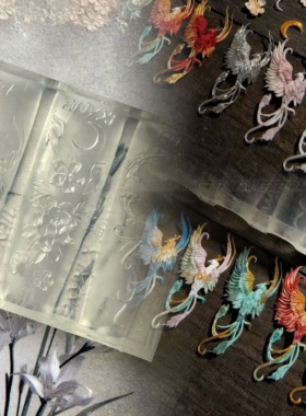 【美甲模具】枫枫模具凤凰美甲国风模具彼岸花新款美甲模具新中式
