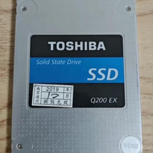mlc东芝颗粒固态硬盘q200ex议价240G二手