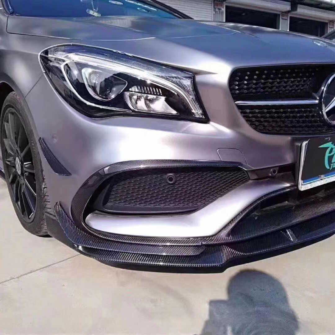 16-19款改装中网尾翼前唇风刀