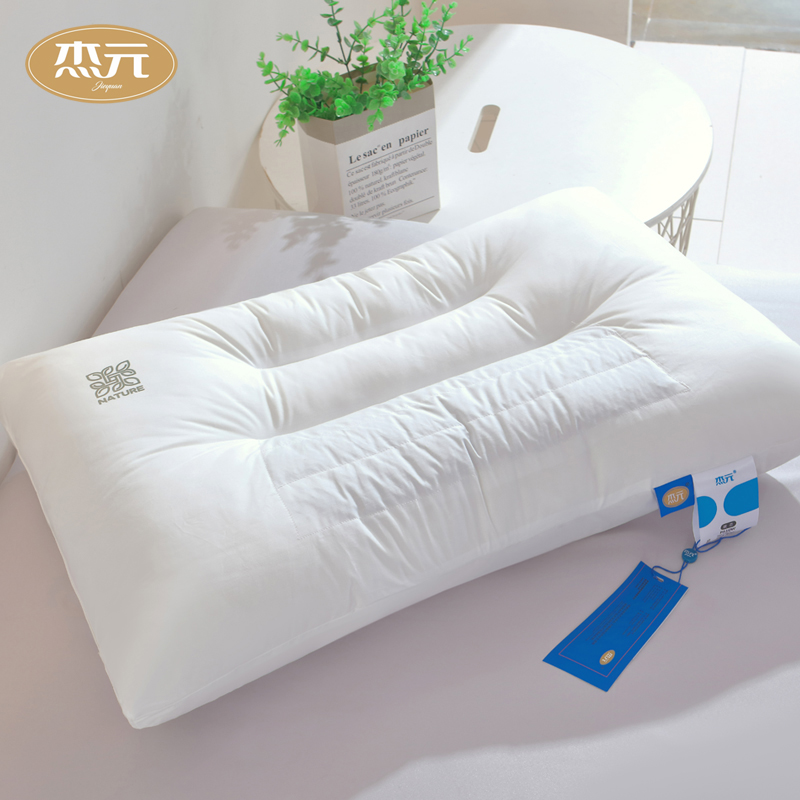 杰元荞麦薰衣草本草助眠护颈枕头家用酒店定型枕芯成人全棉面料