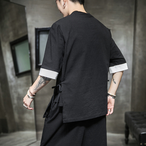 学生情侣民族风古装唐装刺绣风改良汉服大码 QT4011-T15-P40图片