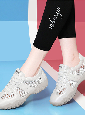 网鞋女透气网面2025新款夏季薄款软底轻便休闲运动鞋女爆款小白鞋