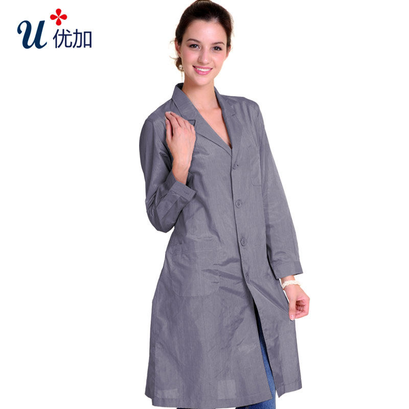 优加防辐射工作服正品机房专用防辐射衣服男女防辐射服大褂银纤维